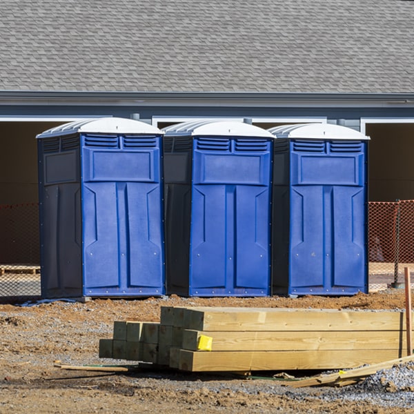 is there a specific order in which to place multiple porta potties in Boyes MT